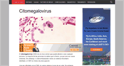 Desktop Screenshot of citomegalovirus.net